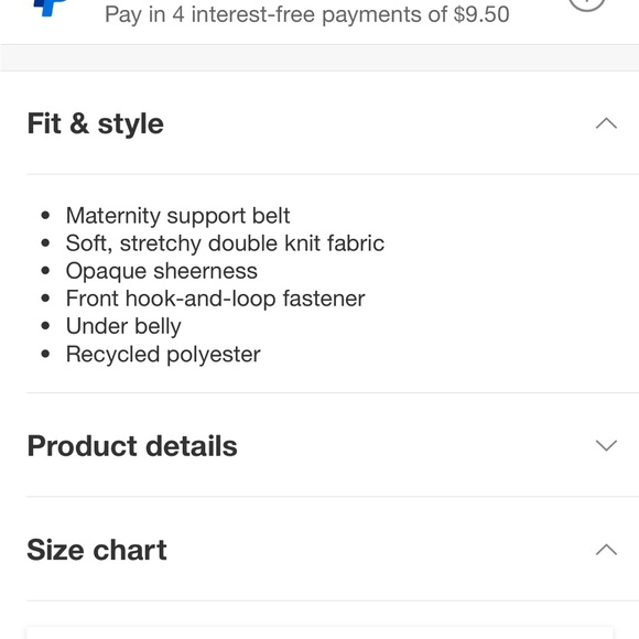 Maternity support belt - Picture 6 of 6